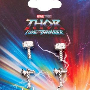 Thor Earrings Set Mjolnir Stormbreaker